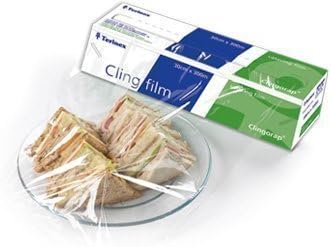 Cling film Cutter Box 30cm Wide 300m Long Wedge Box PVC Quality Cling Film