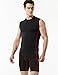 TM-MUA05-KKR_Medium Tesla Men's R Neck Sleeveless Muscle Tank Dry Compression Baselayer
