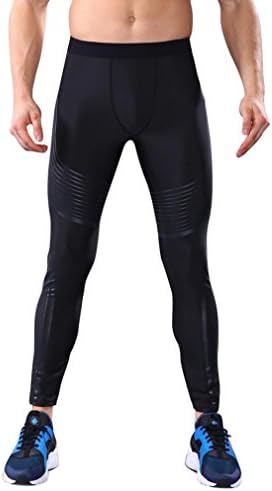 Hot Sale! ❤️ Yoga Athletic Pants, Neartime Man Fashion Trousers Workout Leggings Slacks Fitness Sports Gym Running Sportwear (❤️AsianL, Black)