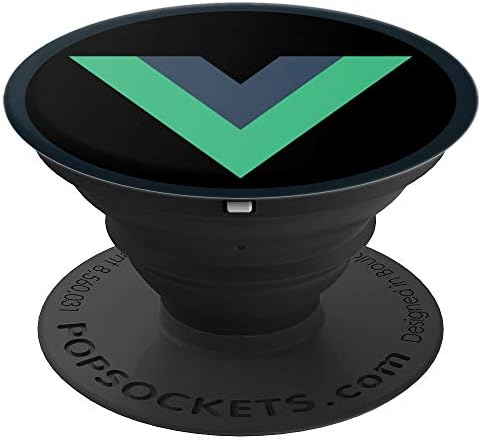 Vue JS Framework for Programmers, Geeks, Nerds, Coders - PopSockets Grip and Stand for Phones and Tablets