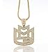 Iced Out Gold Rick Ross Maybach Music MMG Pendant w/ 30