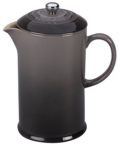 Click Here to See More Images Le Creuset Stoneware 27oz. French Press, Oyster