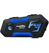 Moto Bluetooth Fodsports FX4 PRO 1200mt Interfono casco, 4 piloti moto  interfono Bluetooth, universale Bluetooth casco sistema di comunicazione  auricolare FM/duro e morbido microfono/impermeabile : Amazon.it: Auto e Moto