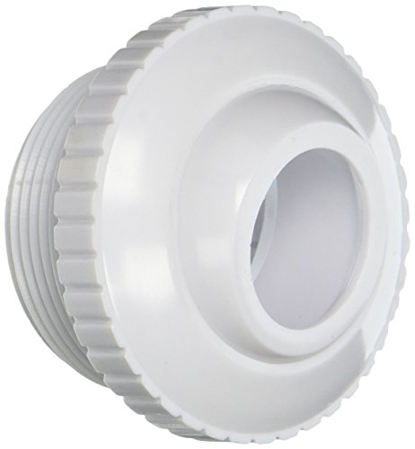 Pentair 540028 White Directional Eyeball with 1-Inch Opening and 1-1/2-Inch MIP Thread Replacement Pool/Spa Wall Fittings