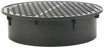 Nds Round Grate Corrugated 6 " Green Pvc