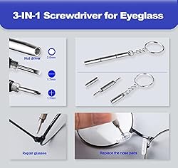Tosvimia Upgrade Multi-Function Eyeglass Repair