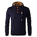 PHOTNO Autumn And Winter Men‘s Even The CAP Sweater
