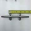 2-BRAND-NEW-316-STAINLESS-STEEL-4-HOLE-HERRESHOFF-6-MARINE-BOAT-DOCK-DECK-LINE-CLEATCLEATS