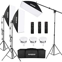 Andoer Softbox Photography Lighting Kit