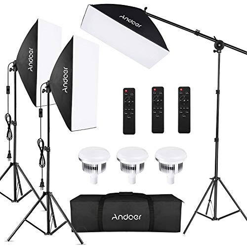 Andoer Softbox Photography Lighting Kit