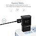 Samsung Note 9 Fast Charger / Galaxy S9 / Galaxy S8 /Note 8 Adaptive Fast Charger Samsung S10 / S9/ S8 Charger [Charging Adapter + Type-C Cable] 5 FT – 75% Faster Charging! Compatible with Samsung OEM Products      