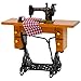 Dollhouse Sewing Machine- 1:12 Dollhouse Sewing Machine for Antique Look in Your Scaled Dollhouse, by American Heritage Industires
