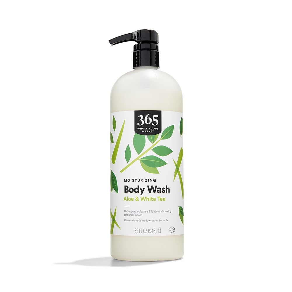 Photo 1 of 365 by Whole Foods Market, Body Wash Moisturizing Aloe & White Tea, 32 Fl Oz