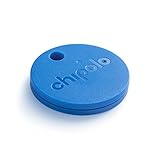 Chipolo Classic Bluetooth Key Finder and Phone Finder - with Replaceable Battery - Blue