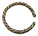 Tibetan Three Metal Healing Medicine Bracelet and Ring Set with Copper. Unisex (Twisted-2)