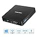 Fanless Mini PC, Intel x5-Z8350 HD Graphics Desktop Mini Computer Windows 10 Pro(64bit), DDR3L 4GB 64GB eMMC Built-in 2.4G/5G WiFi/BT 4.2/1000M LAN/HDMI/VGA Dual Output