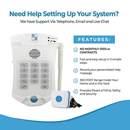 Black Friday Medical Alert System for Seniors NO MONTHLY FEE LLR110