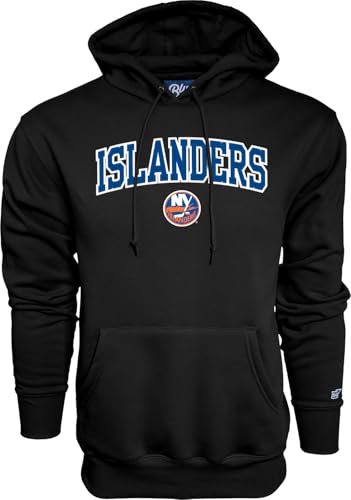 Blue 84 New York Islanders NHL Officially Licensed Hooded Sweatshirt Arch Over,…