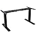 GT Innovation Dual Motor Height Adjustable Desk Sit Stand Desk Stand Up Desk Standing Workstation Monitor Riser Electric Touch Control Dual Motor (Black)