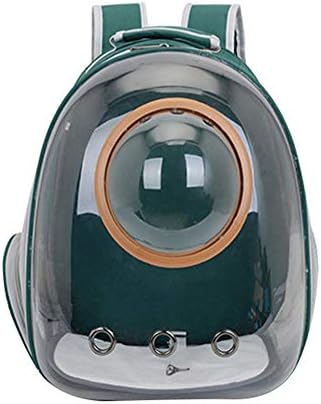 Bansusu ペットバッグ 宇宙船カプセル型 リュック機能付き お出掛け用品 お得 中小型ペット用 犬猫兼用 ネコ ニャンコ 犬 バッグ