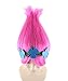 HPO Colorful Pointy Princess Troll Cosplay Costume Wig, Adult & Kids Sizes HW-1079 (Kids)