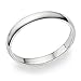 3MM Sterling Silver High Polish Plain Dome Tarnish Resistant Comfort Fit Wedding Band Ring
