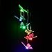 Yeyo Butterfly Color Changing Solar Light Wind Chimes LED Multi-Color Solar Mobiles Wind Spinner Night Light