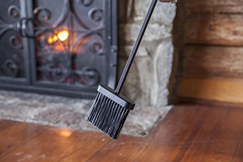 Plow Hearth 5 Piece Hand Forged Iron Compact Fireplace Tool