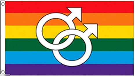 Amazon 国旗 虹 レインボーフラッグ Lgbt ゲイ シンボル マーク 特大フラッグ ノーブランド品 地図 国旗 ホビー