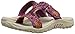 Skechers Women's Reggae Python Dress Sandal,Fuschia,10 M US