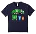Kids Garbage Truck Shirt - Trash Truck Shirt - With Dumpsters 6 Navy