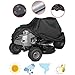 Saking Riding Lawn Mower Cover, Waterproof Windproof Anti-UV All-Weather Protection Outdoor Tractor Cover (55 x 26 x 36 inch)