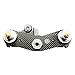 Yamaha R6 06-16 SKUR REAL GENUINE Carbon Fiber Triple Tree Yoke Cover Top Clamp Scratch Protector Key Guard