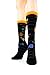 Foot Traffic, Women's Education-Theme Socks, Planets (Shoe Sizes 4-10)