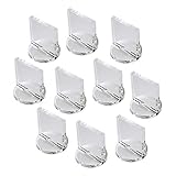 LITKO 1-inch Wargame Counter Stands, Clear