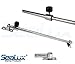 SeaLux Stainless Steel Heavy Duty Telescoping Hatch/Window Adjuster and Stay Support - 10