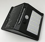 Inngree 20 LED Solar Motion Sensor Light with PIR motion inductor,Waterproof Powered Security Light Outdoor for Garden,Fence,Patio,Home,Deck,Yard,Outdoor,Driveway,Pool, Carport path lighting