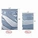 QNINE 100 Pack Anti-Static Bags Set, Include 2 Different Type Reusable Bags and 100pcs Antistatic Labels, Suitable for Different Computer Accessories