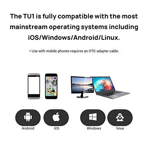 Mirfak USB-Desktop-Mikrofon, Kondensator-Computer PC-Mikrofon mit Stativ Kompatibel mit iOS/Windows/Android/Linux für… – Bild 5