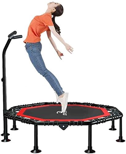 LERSS Women's Fitness Trampoline | Children Adult Bungee Beginner Rebounds | Aerobic Trampoline Aerobics | Bouncer Maximum Load 550lbs
