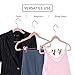 MIZGI Premium Velvet Pants Hangers with Clips (Pack of 20) Slim Skirt Hangers- Non Slip Felt Outfit Dress Hangers Blush Pink - Copper/Rose Gold Hooks,Space Saving Shirt Clothes Hangers