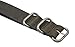 ArtStyle Vintage Crazy Horse Leather Watch Band with Double Sides Leather Watch Strap (22mm, Brown Green)