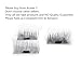 Auwer New Ultra-thin 0.4mm Magnetic Eye Lashes 3D Fiber Reusable False Magnet Eyelashes Extension Fake Eye Lashes Voluminous Makeup (F)