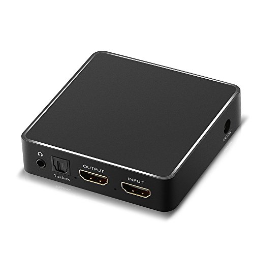COWEEN HDMI Decoder Plug and Play Audio Extractor 3.5mm Support 3D and 4KÃ—2K / 30HZ
