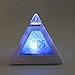 Domire 7 LED Color Change Pyramid Digital Alarm Clock