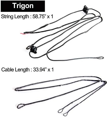 Compound Bow TOPOINT Archery 1xstring and 2xCables Set Made by BCY-X Material