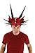 Soft Horned Dragon Costume Hat Accessory - Adjustable Hat with Fiberfill-Stuffed Horns