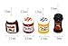 Gracefulvara 4pcs Kitchen Food Jam Coffee Condiment Random for 1:12 Dollhouse Miniature