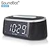 SoundBot SB1020 FM RADIO Bluetooth Wireless Speaker & Dual Alarm Clock for Music Streaming w/ FM Tuner, 2.1A USB Charging Output, 3.5mm AUX Line-In, LED Night Light