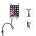 ieGeek 360 Degree Rotating Hands-free Gooseneck Holder Long Flexible Adjustable Tablet Stand Clip-on Bed Mount Universal for iPad Mini, iPad 2/3/4,iPad Air, and other 8